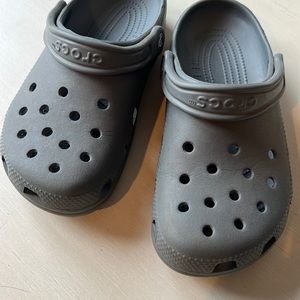 Grey Crocs